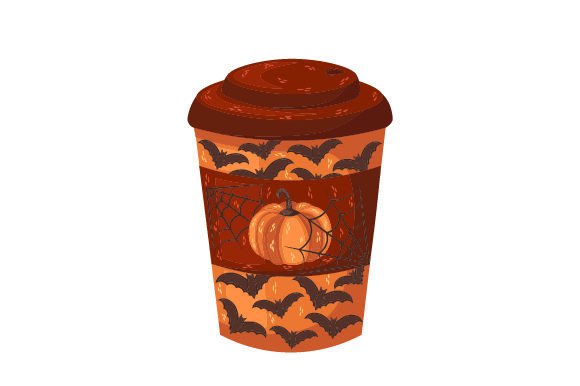 Halloween Coffee Cup