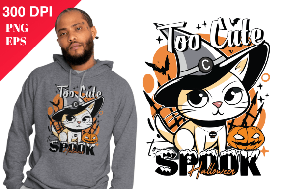 Too Cute to Spook Halloween T-shirt